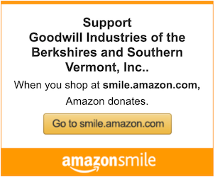 Support Goodwill Industries of the Berkshires and Southern Vermont, Inc. When you shop at smile.amazon.com Amazon donates.