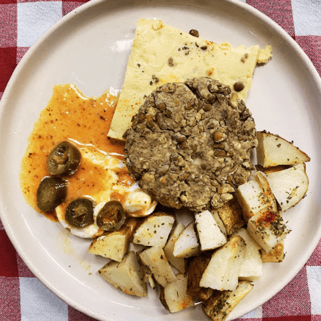 Vegan Lentil "Sausage" Patties