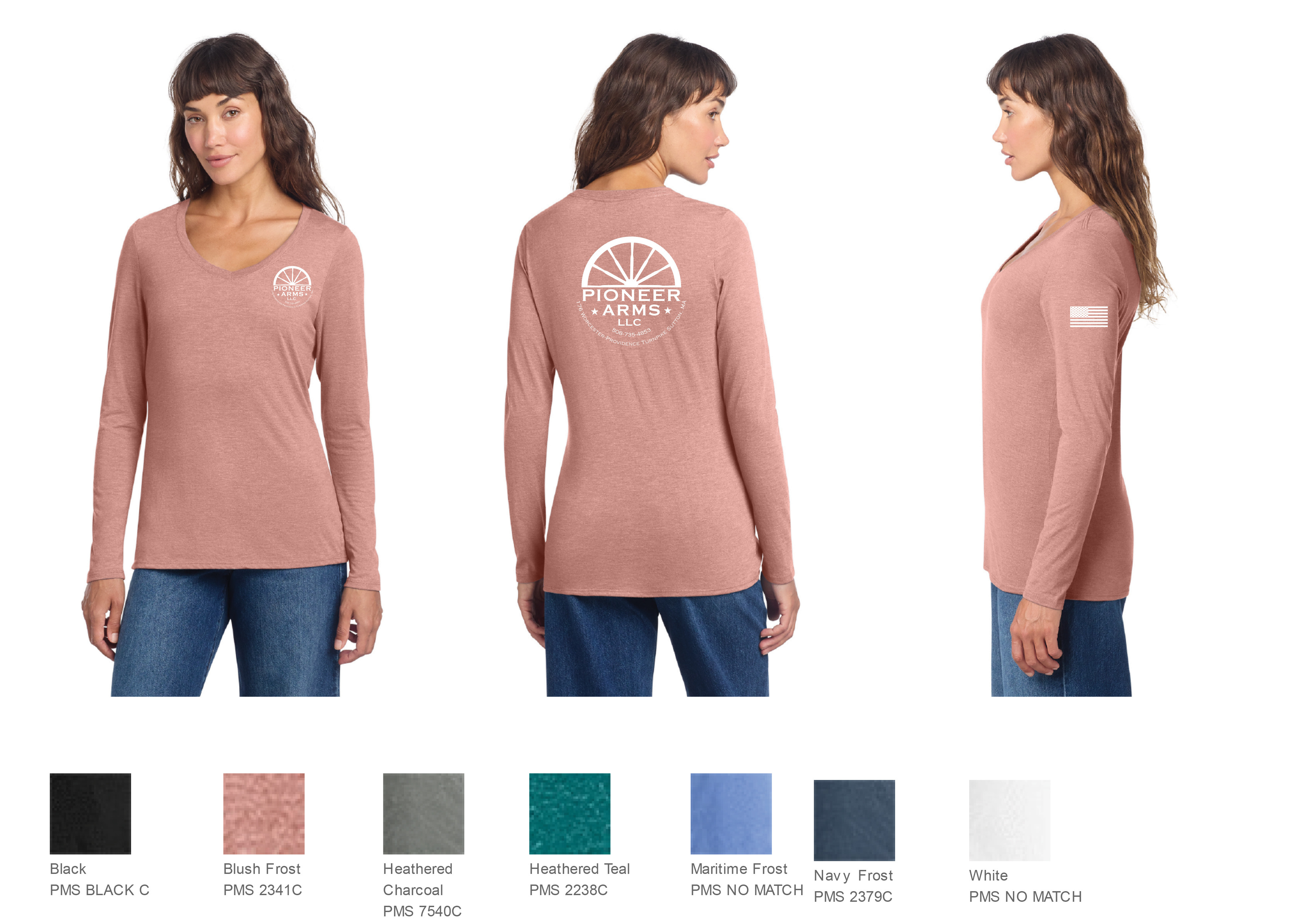 Ladies Long Sleeve  Option 8