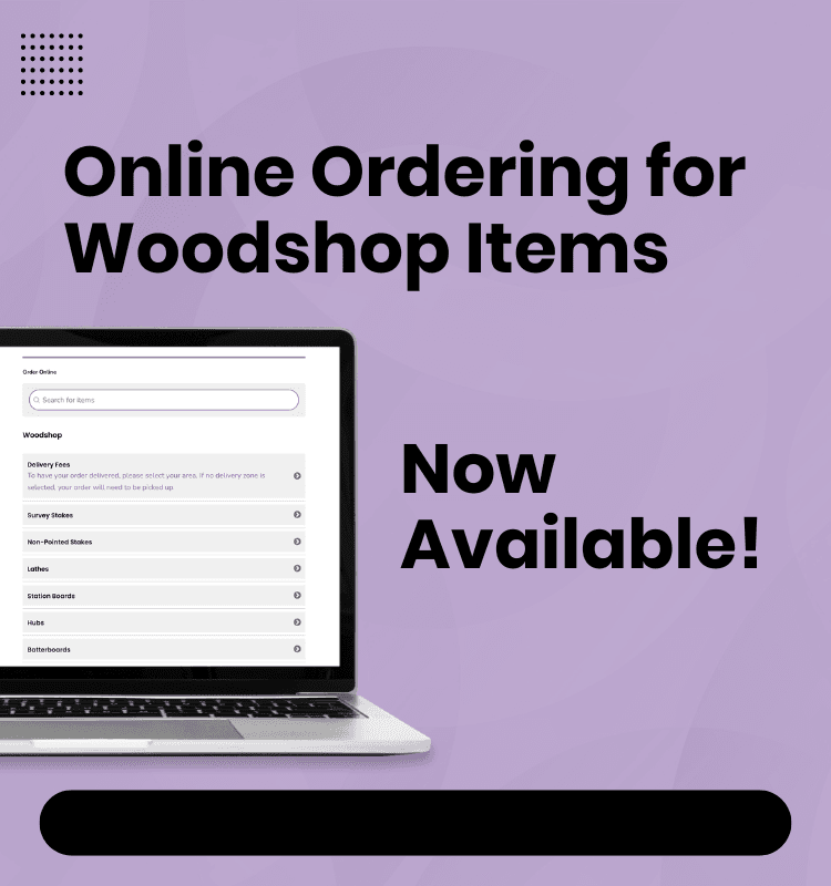 Order Woodshop Items Online