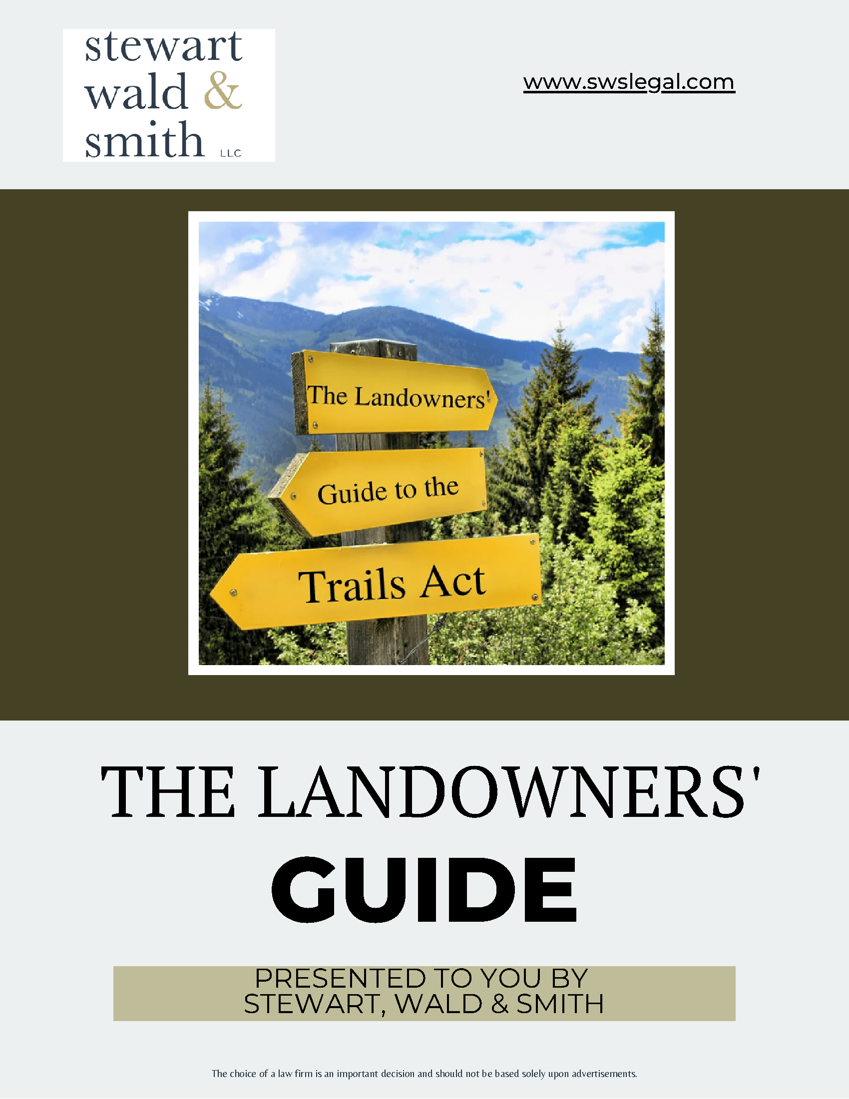 Landowner's Guide To The Trails Act