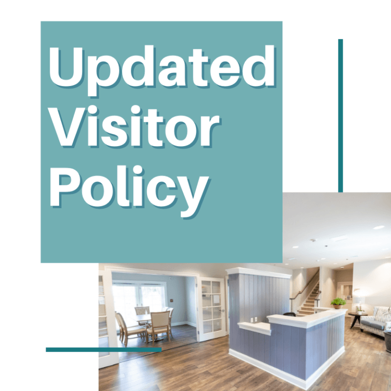As the COVID-19 rates are decreasing we have updated our visitation policy.