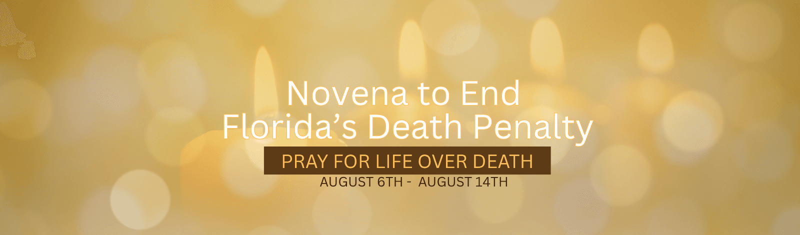 Novena to End Florida's Death Penalty