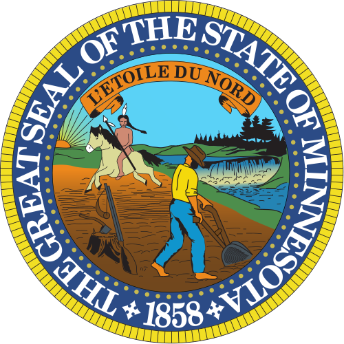 W32280 - Seal of the State of Minnesota Wall Plaque
