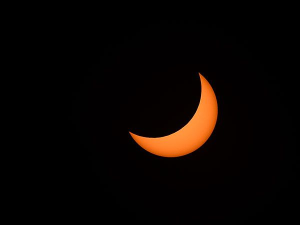 Solar Eclipse in Houston