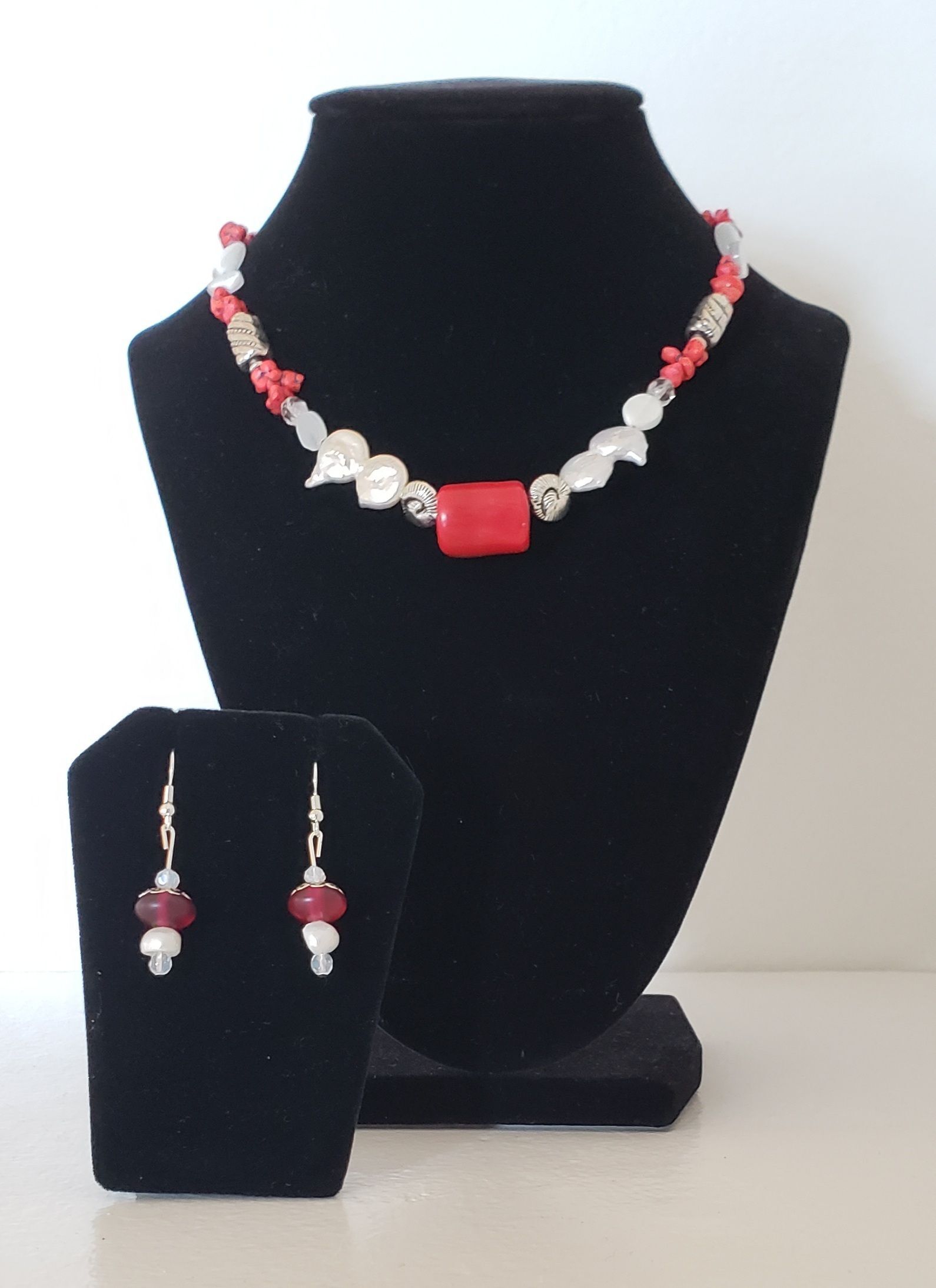 "Earring and Necklace set #2" - Kathy Boling