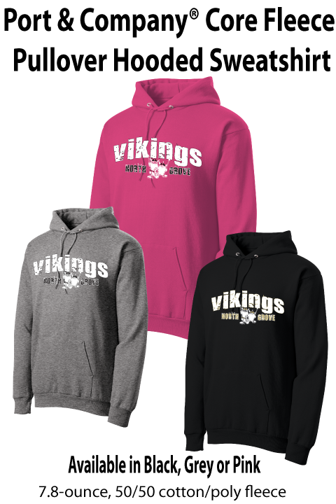 Vikings - Fleece Hooded Sweatshirt