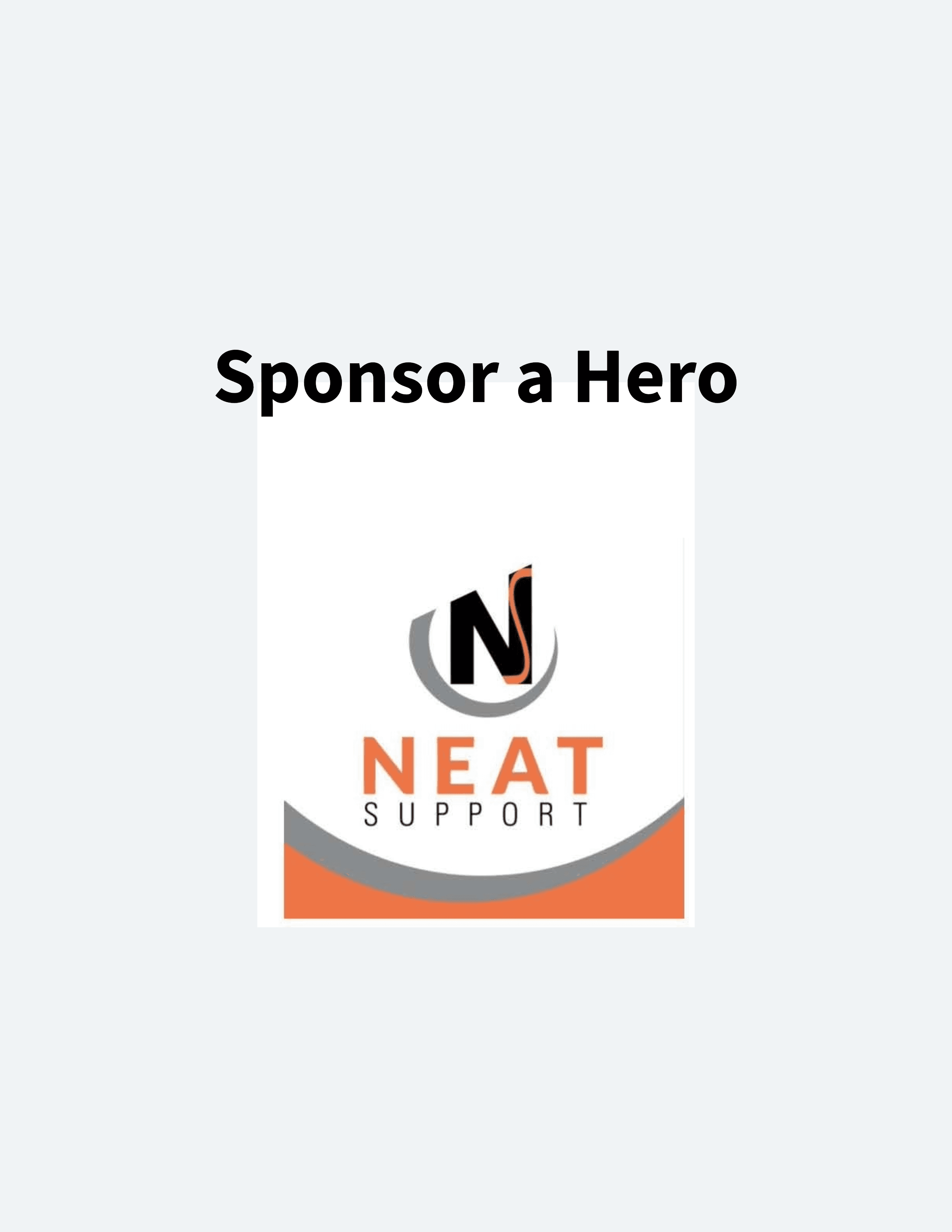 Sponsor a hero