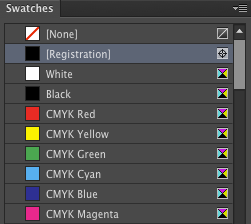 Registration Color Swatch