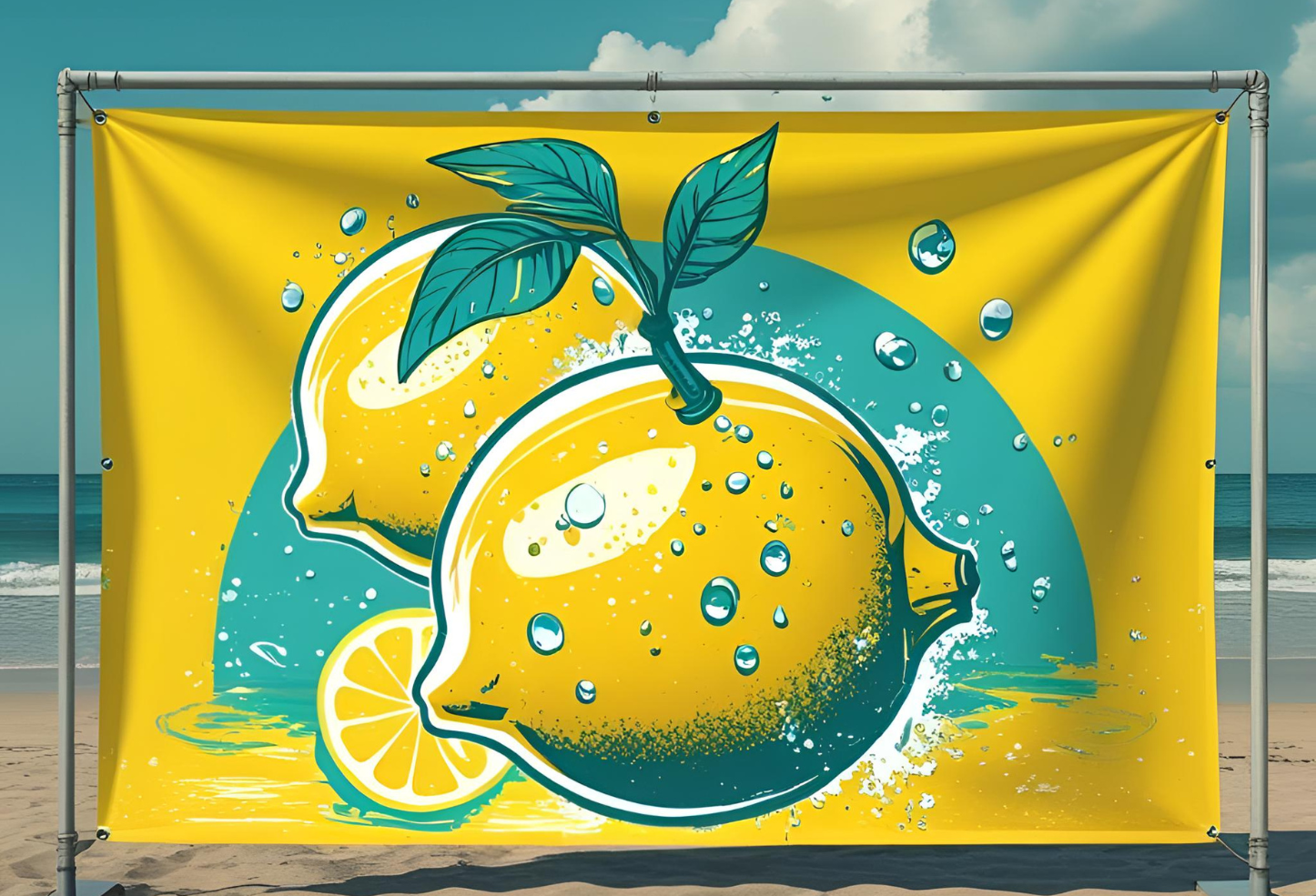 Scrim Vinyl Banner - 2' x 4' (24"x48")