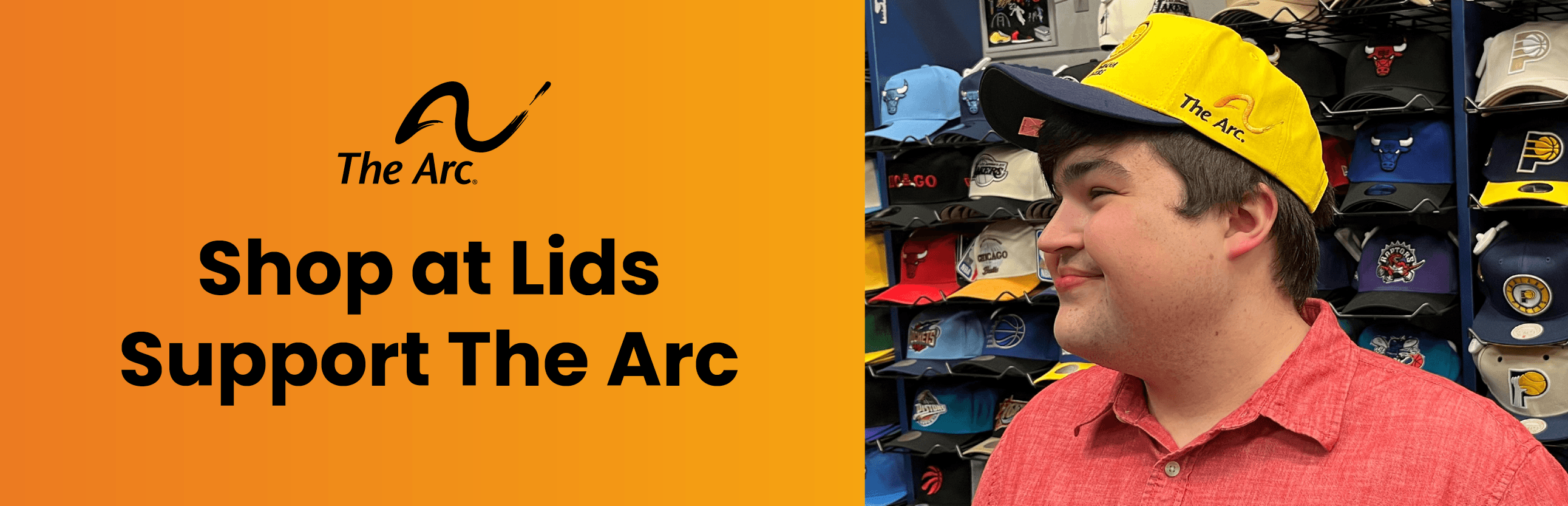 Shop at Lids Support The Arc!