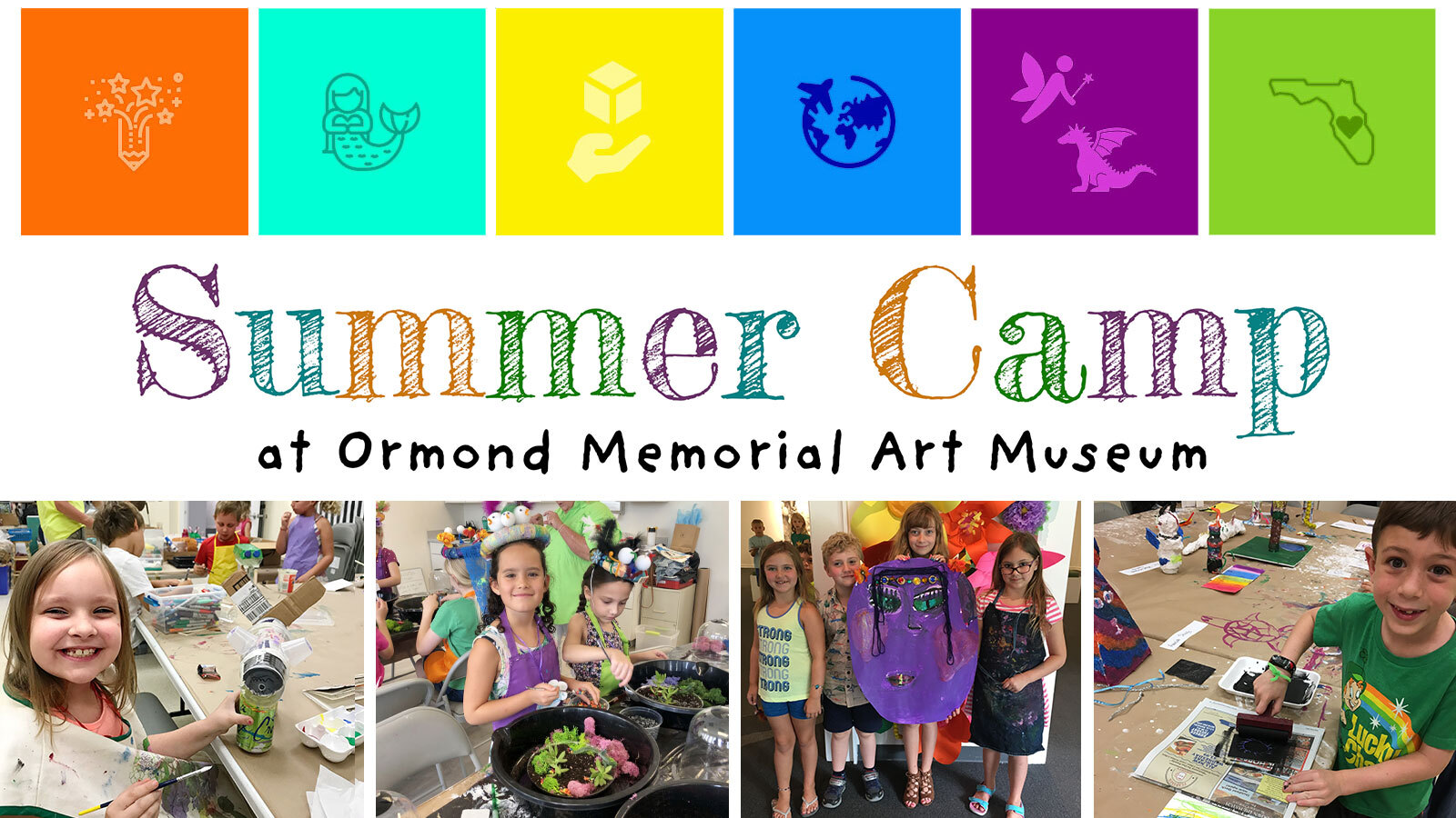 Kids Arts and Crafts Fall Camp — Art League of Daytona Beach