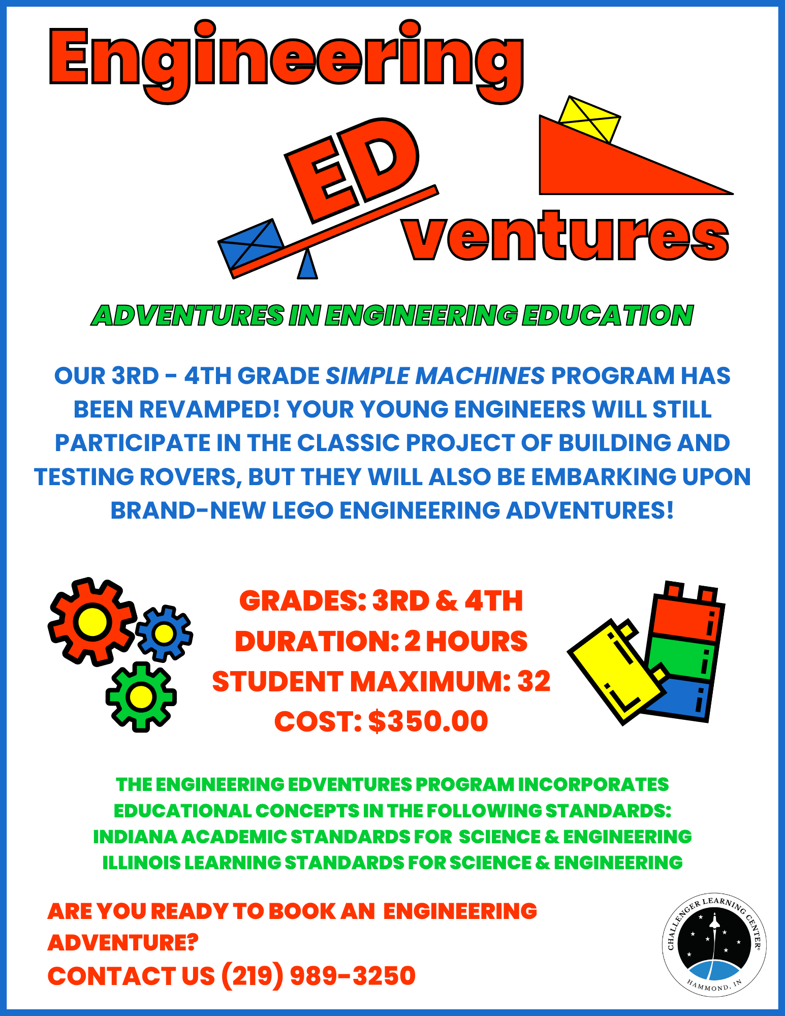 Engineering Ed-Ventures Flier describing what our program entails.