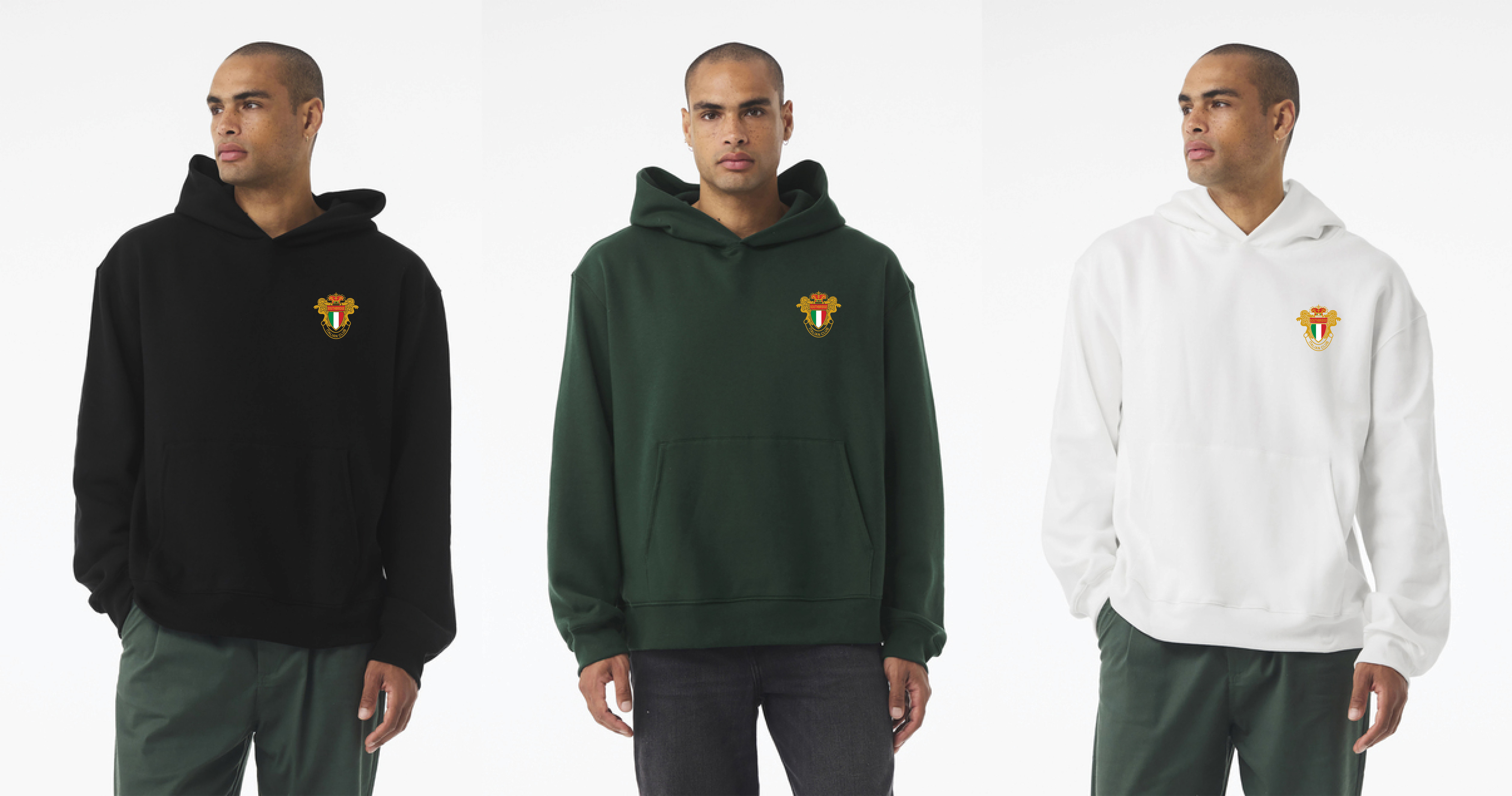 BELLA+CANVAS® Unisex 10-Ounce Heavyweight Pullover Hoodie (Logo 1)