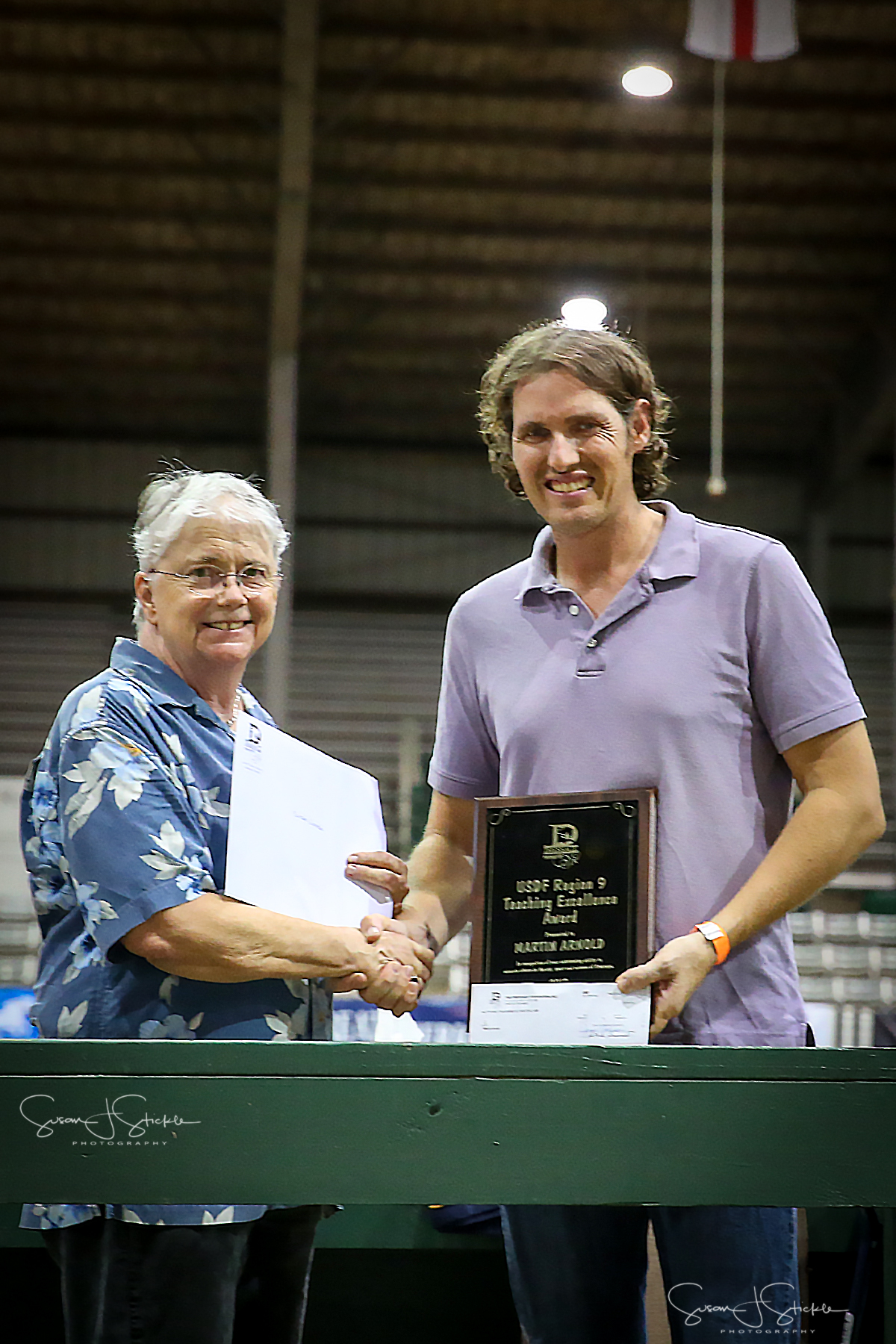 Martin Arnold Awarded TDF’s 2017 USDF Region 9 Teaching Excellence Award