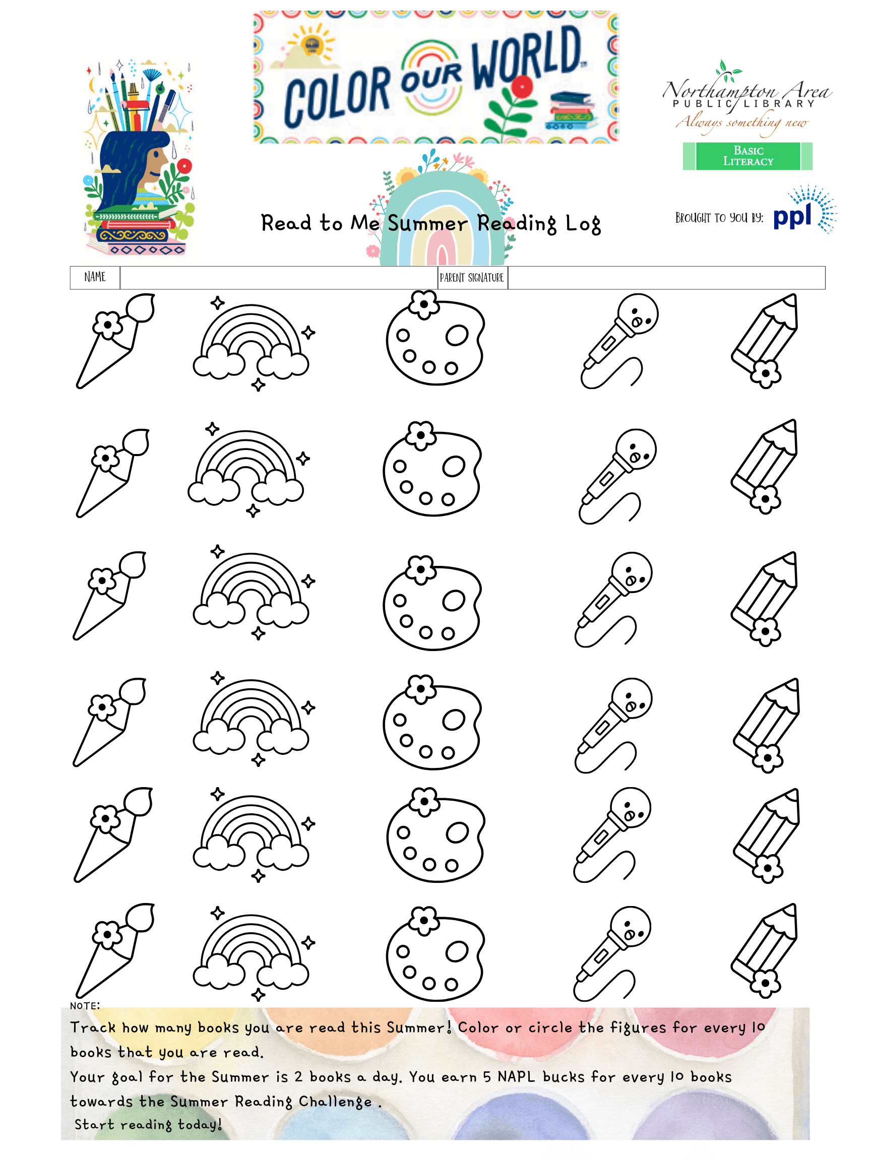 Read-to-Me Log