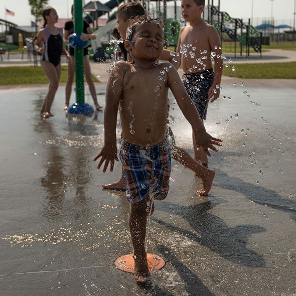 Splash pads