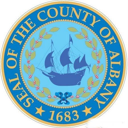 CP-1020 - Plaque of the Seal of Albany County, N.Y., Giclee