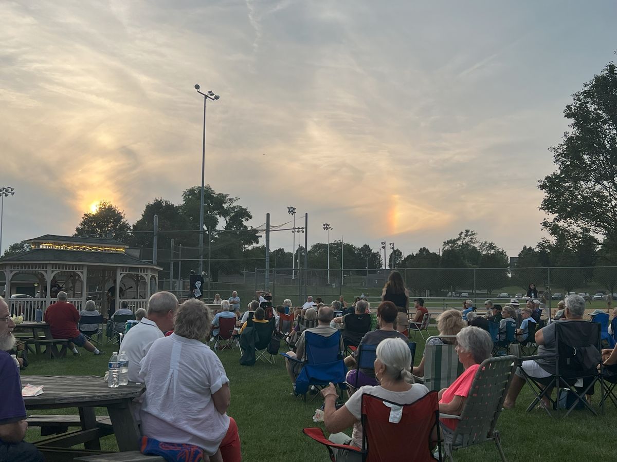 Photo of last year's concert at Green Tree Park