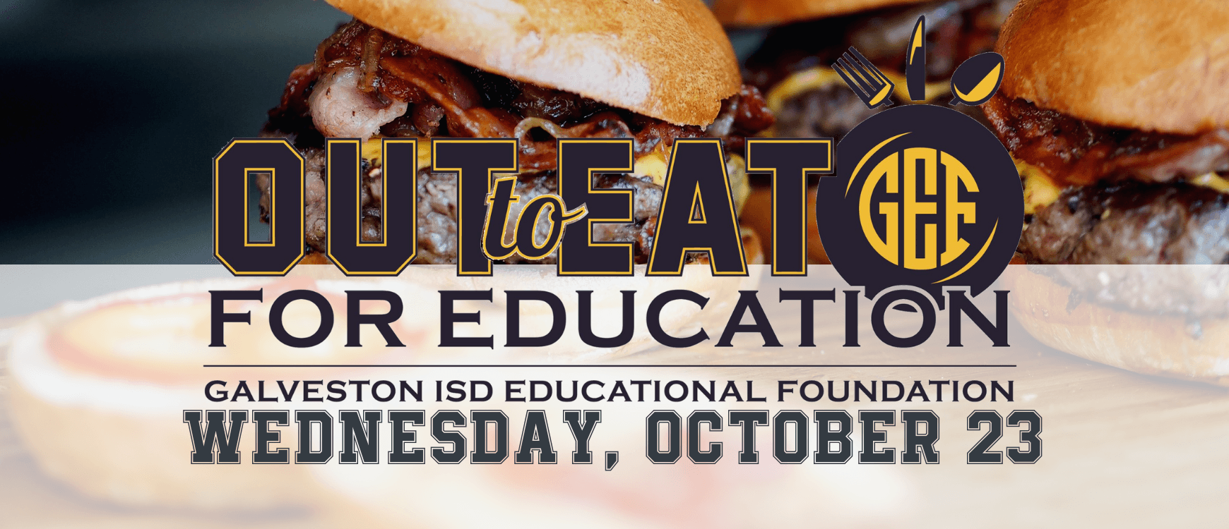 Oct. 23 - Out to Eat for Education