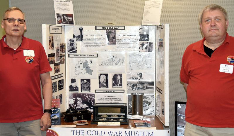 Cold War Museum Display at the 2019 NCMF Spring Program