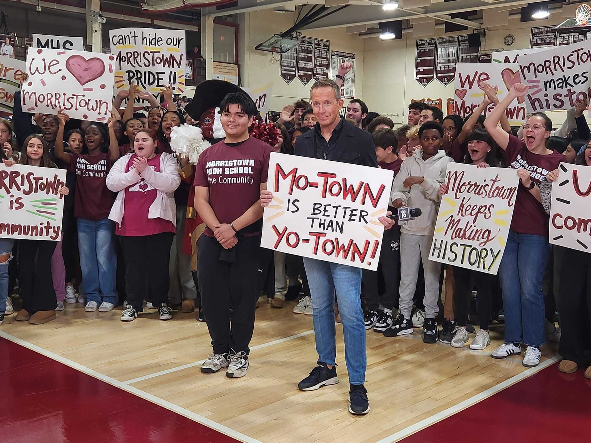 Morristown High School Featured as CBS New York Class Act!