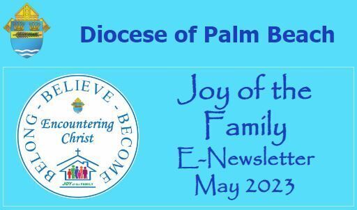 Joy of the Family Newsletter - May