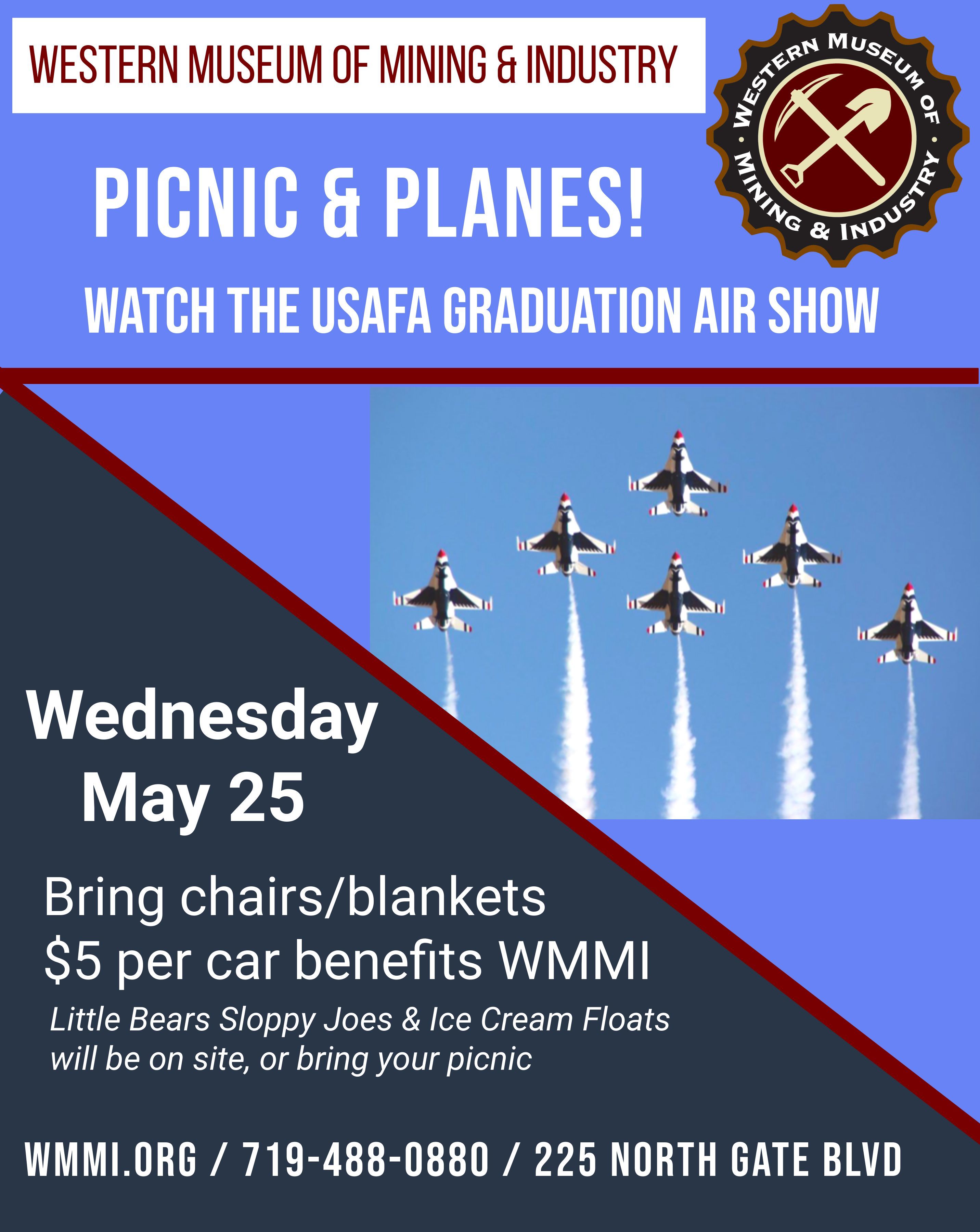 Picnic and Planes-USAFA Graduation Thunderbirds Airshow