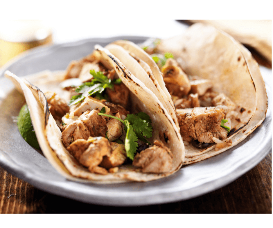 Lime Chicken Soft Tacos