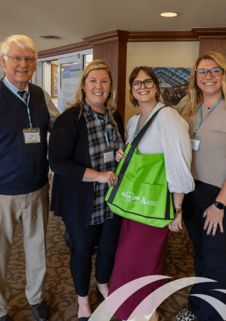 Ted Wood and the ladies from Experience Children's Museum