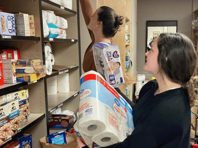 IPC's food pantry