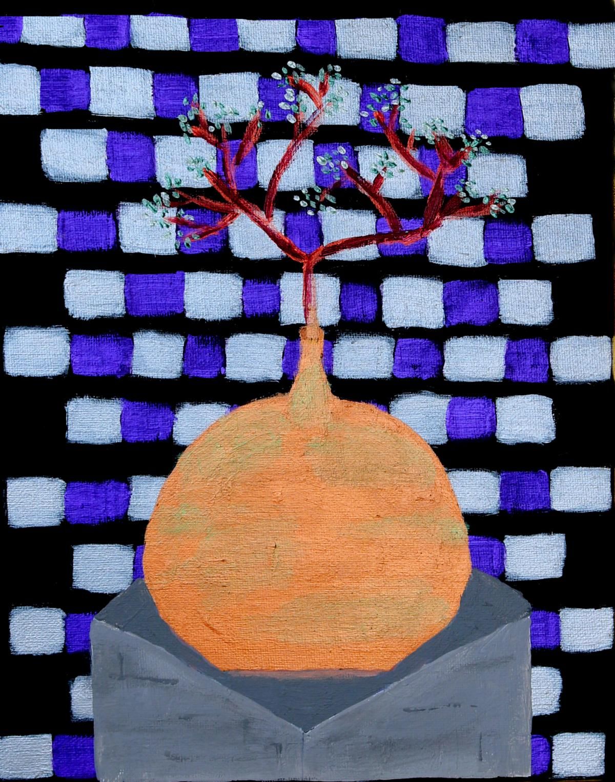 "Tree in a Copper Pot" by Deborah Boyd