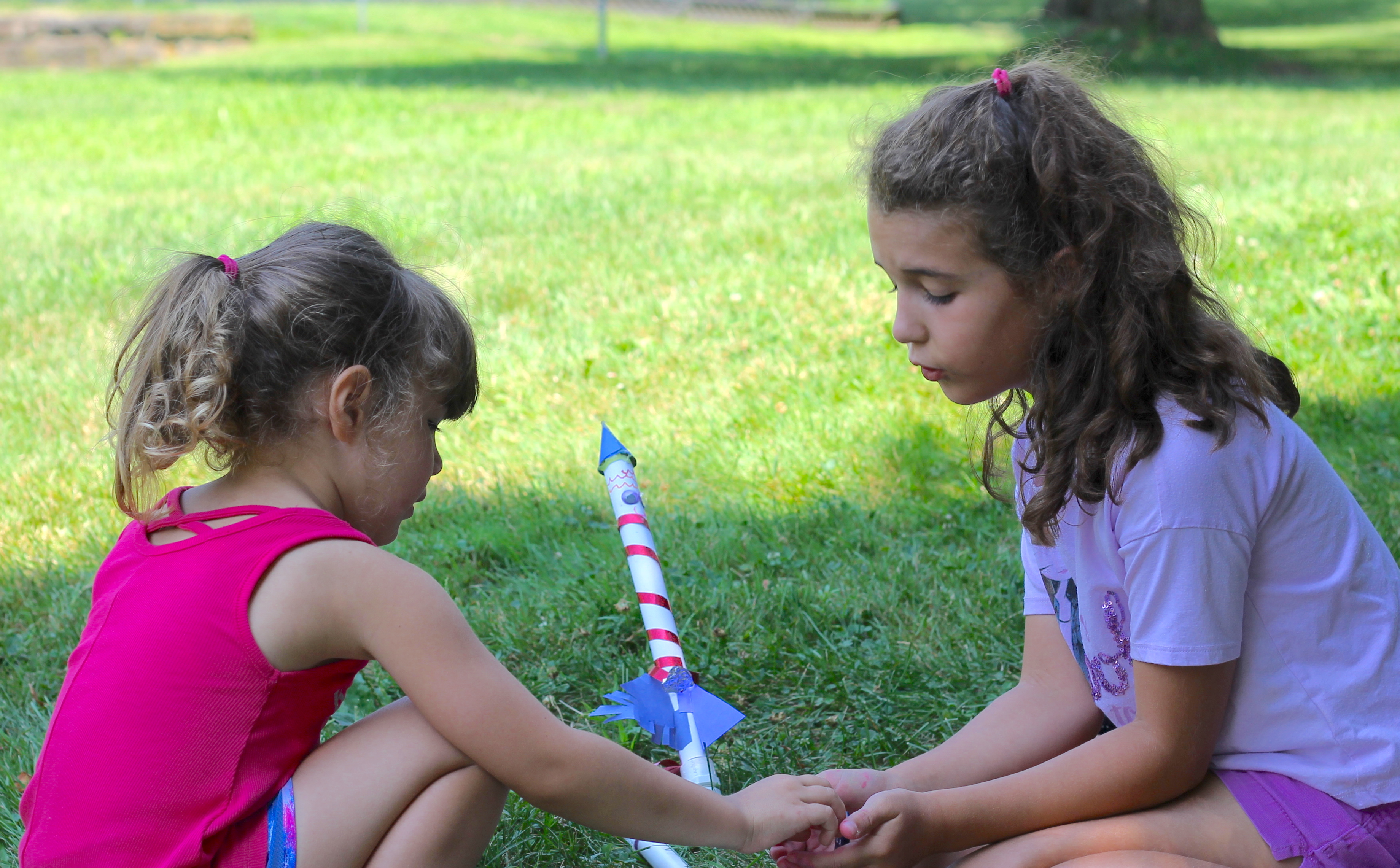 Creating Together: High-Powered Paper Rockets