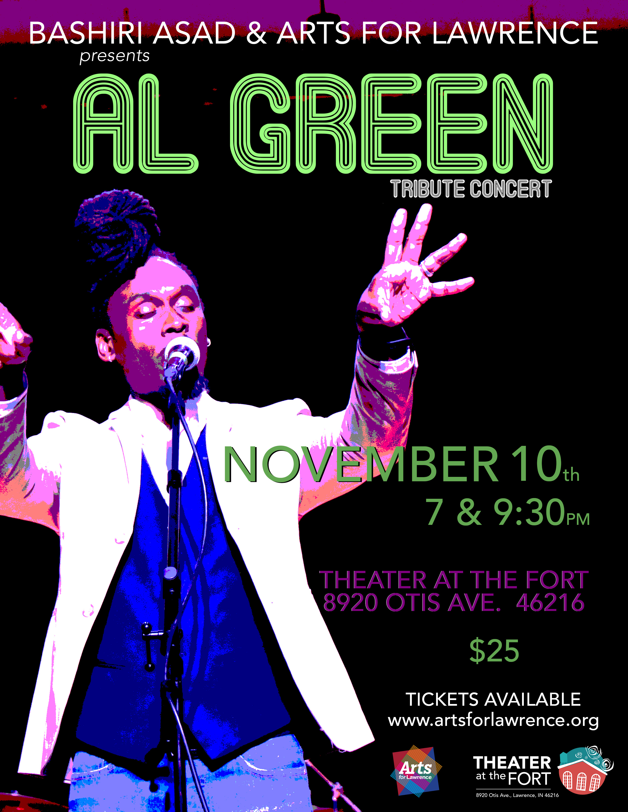 Bashiri Asad : Al Green Tribute Concert