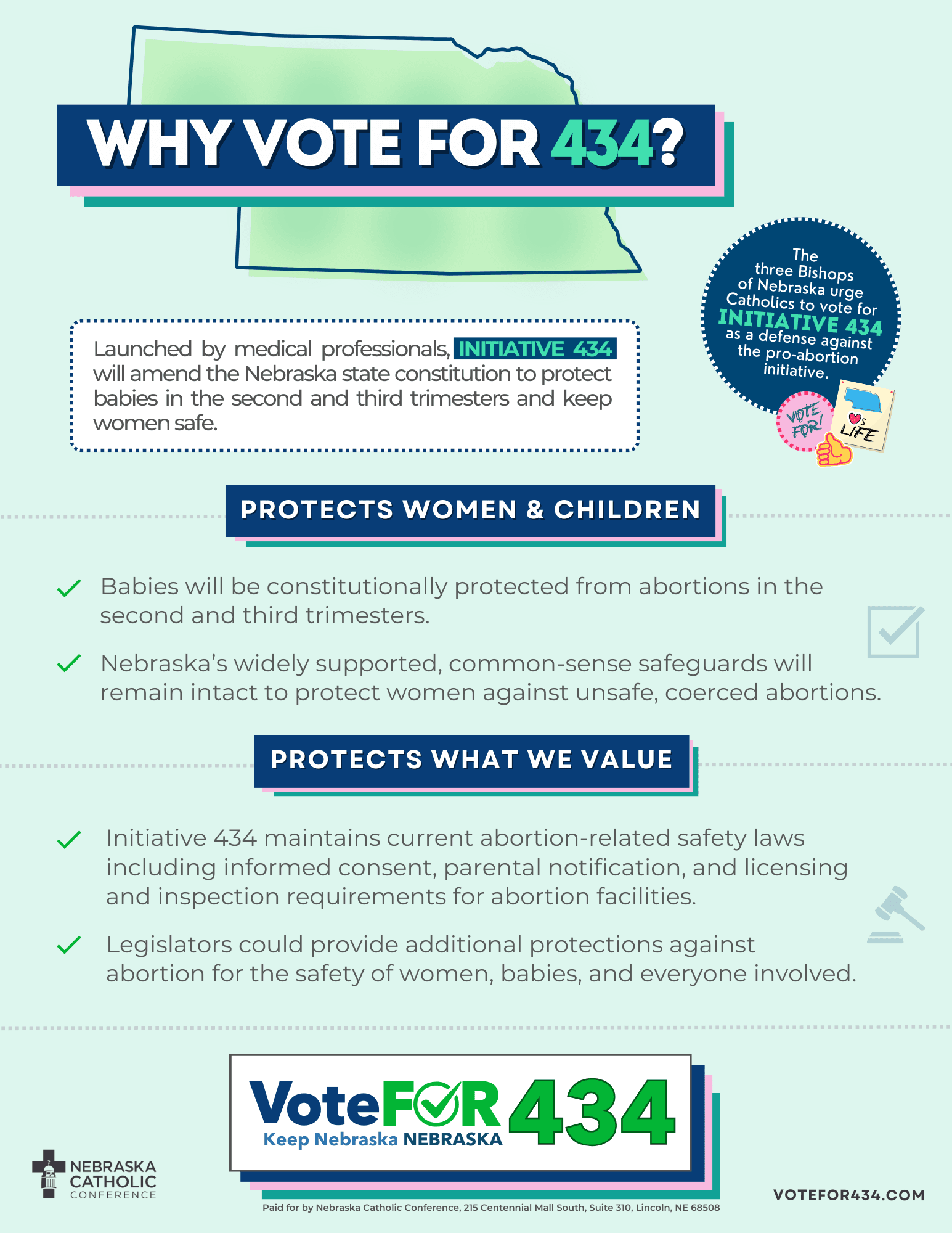  Why Vote For 434 Fact Sheet