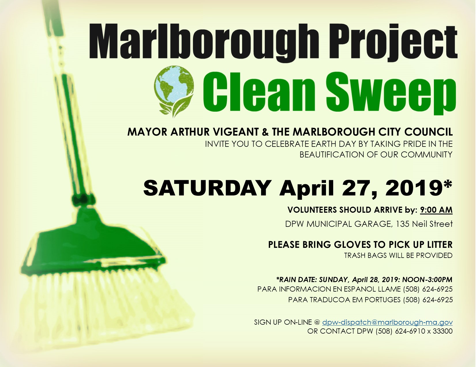 Marlborough Project Clean Sweep