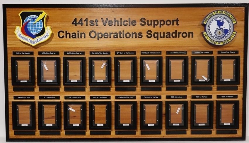 SB1176- Award Photo Board for 441st Vehicle Support Chain Operations Squadron