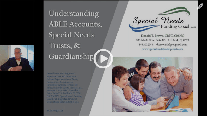 Special Needs Funding Coach: ABLE Accounts, Special Needs Trusts, and Guardianship