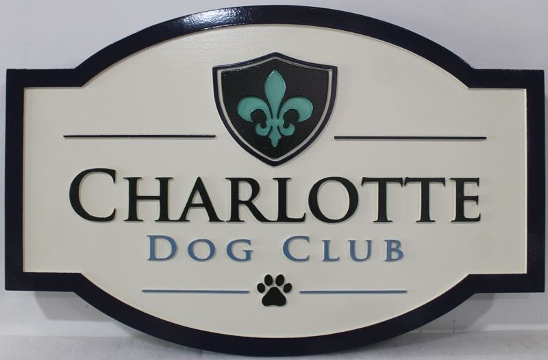 BA11730 - 2.5-D sign for the Charlotte Dog Club