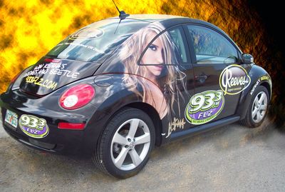 Volkswagen Bug Car Wrap 