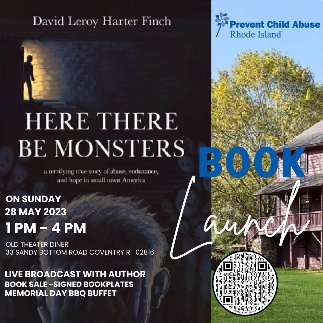 Here There Be Monsters Book Launch Fundraiser for Prevent Child Abuse RI