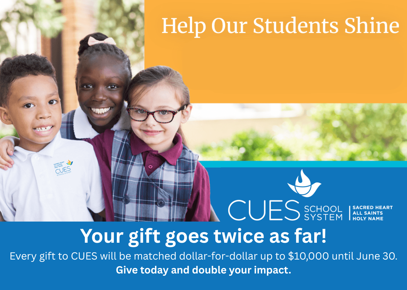 CUES: Nebraska Catholic Day of Giving