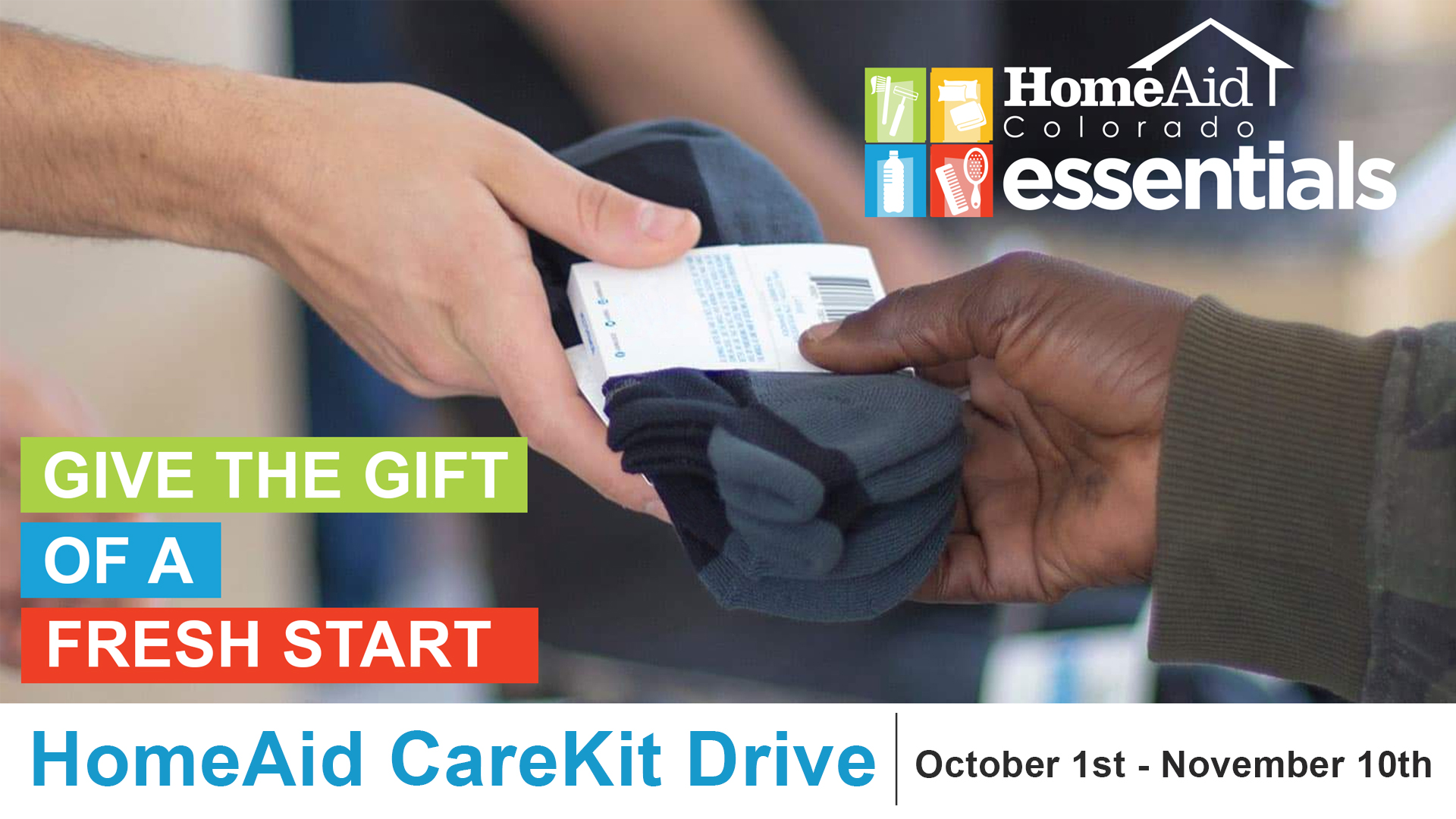 HomeAid Essentials CareKit Drive