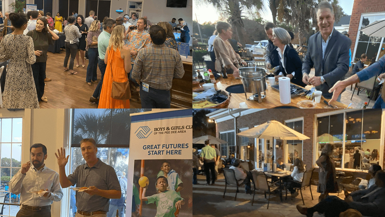 Snapshots from the 2023 Night of Hope Oyster Roast & Live Auction event to support Hartsville Boys & Girls Club