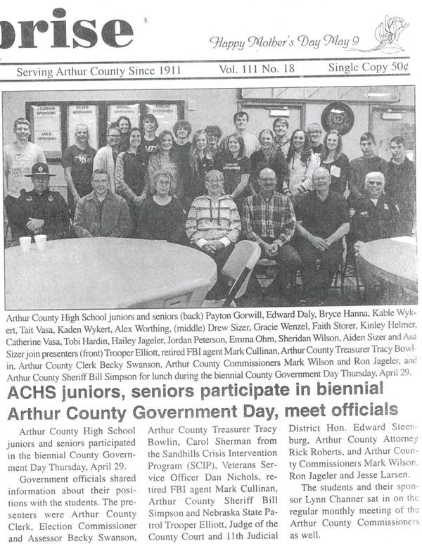 Arthur County Nebraska Counties Explorer Nebraska Counties