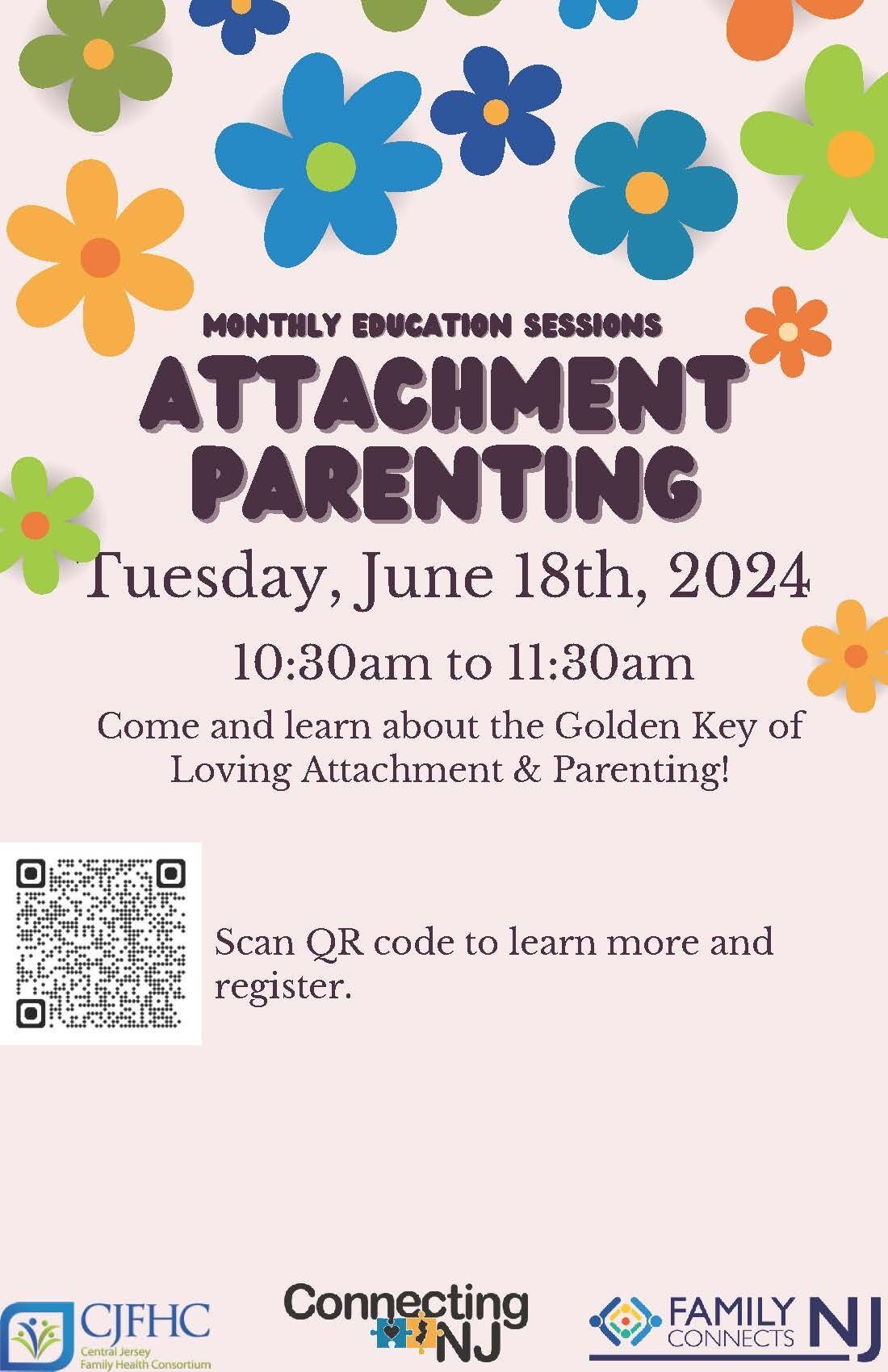 Connecting NJ Attachment Parenting: Tuesday, June 18, 2024