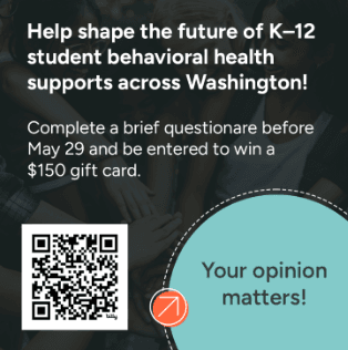 Closes May 29 - K–12 student behavioral health supports questionnaire