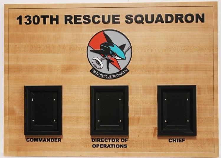 SA1392 - Chain-of-Command Board for 130th Rescue Group Squadron