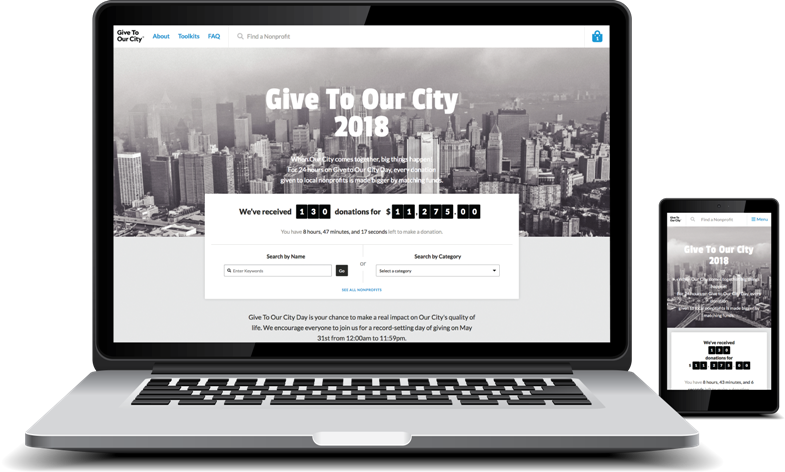 Giving Day Open Source Fundraising Platform