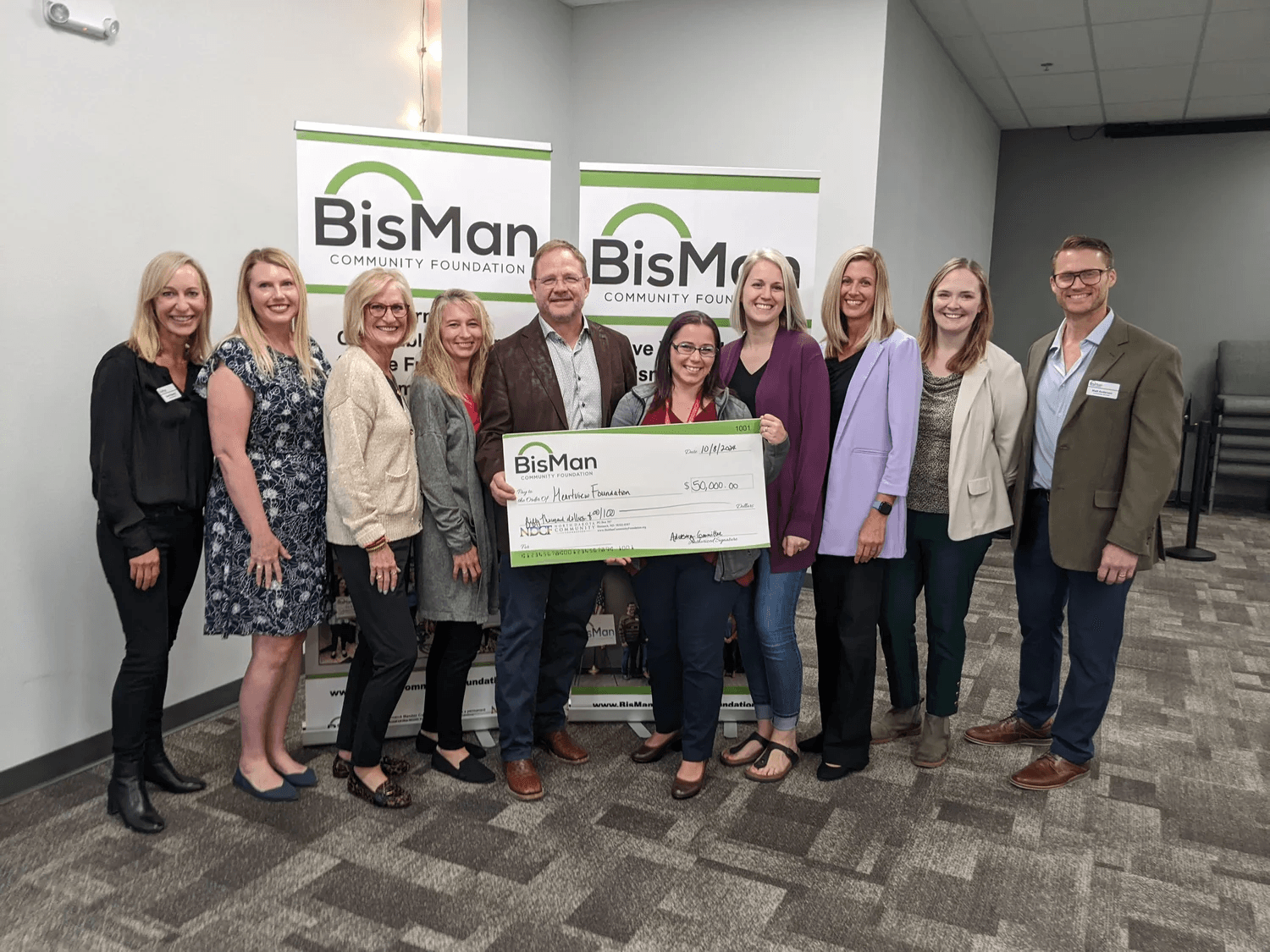 Bismarck Mandan Community Foundation's 2024 SuperGrant of $50,000 Helped Break Ground on Heartview's OTP Expansion